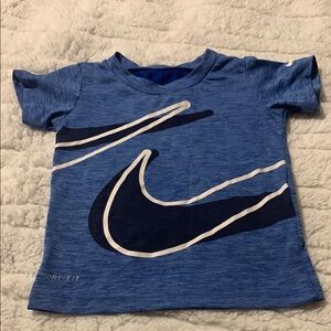 Nike Kids Blue Graphic T-Shirt